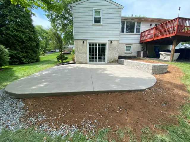 Concrete Patios context for First Class Concrete LLC