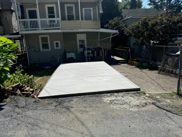 Garage Pads context for Keystone Excavating & Snow Services