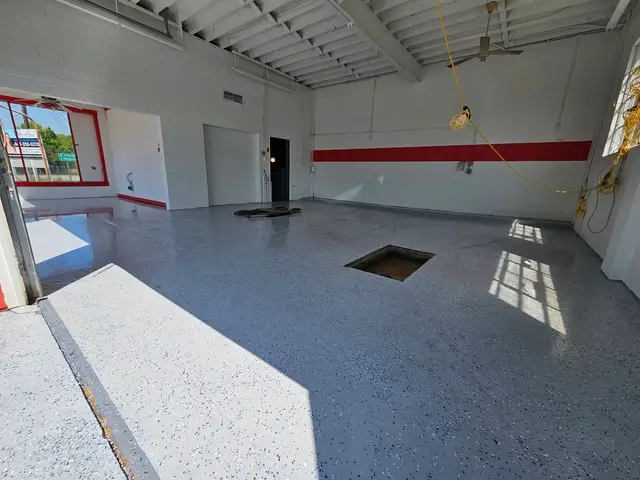 Epoxy Floor Coatings context for Pacos Painting LLC
