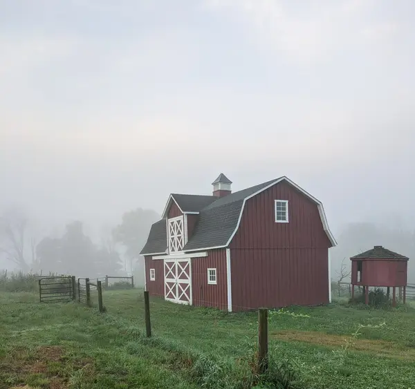 Red barn exterior