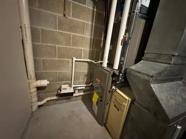 Indoor furnace installation