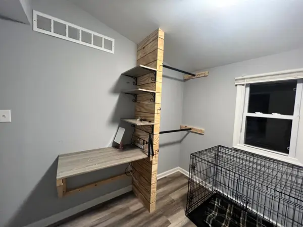Shelving and built-in work during construction