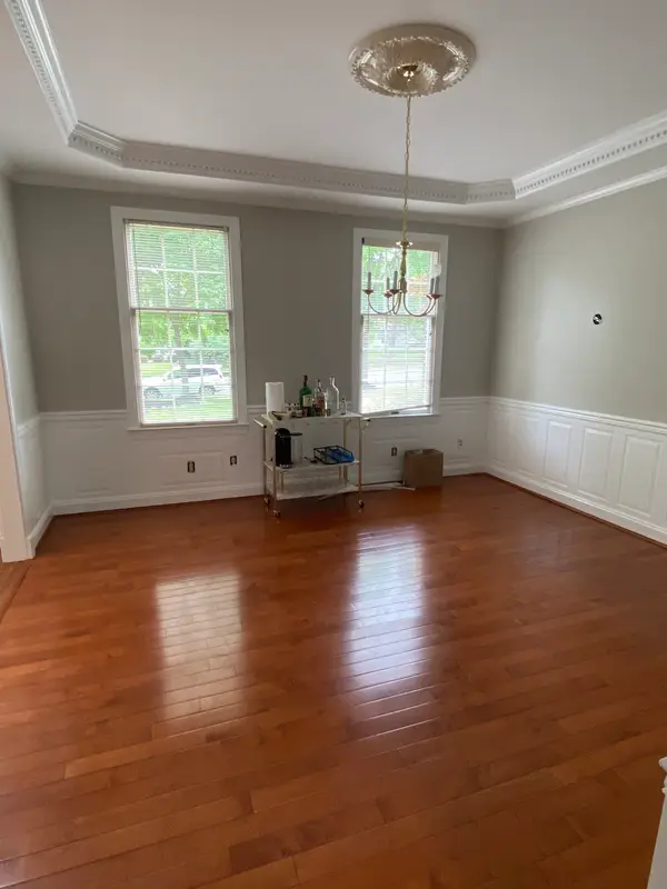 Dining-room paint and trim