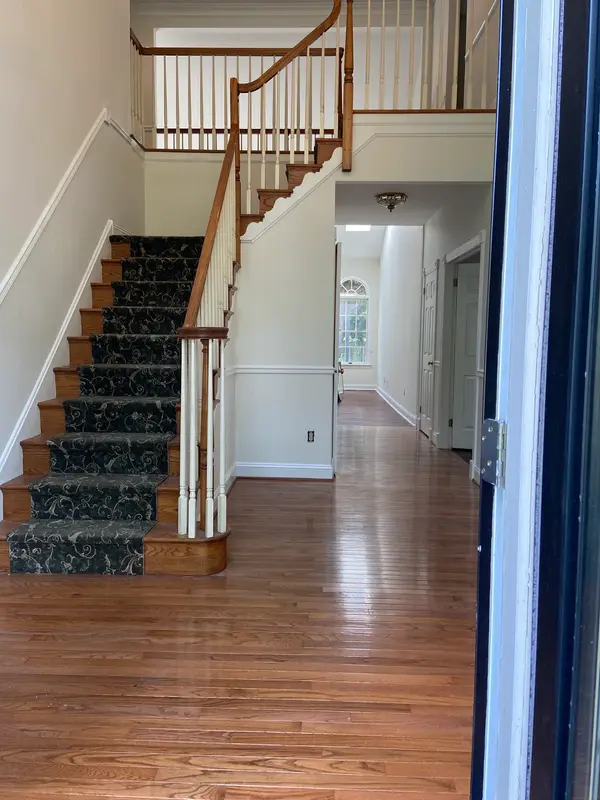 Stair hall walls