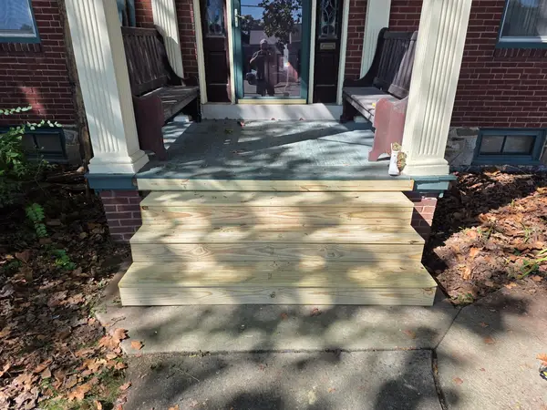 Front entry steps