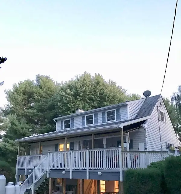 Two-story house with front porch