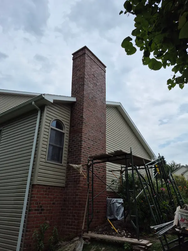 Brick chimney