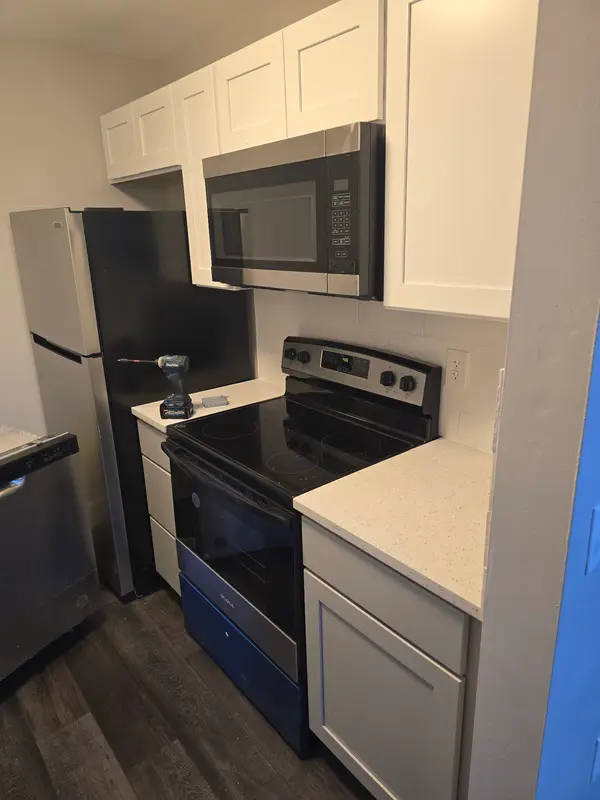 Kitchen cabinets and appliances