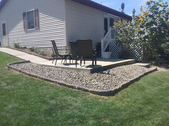 Patio Restoration context for Lilac Hill Landscapes