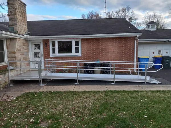 House exterior and ramp