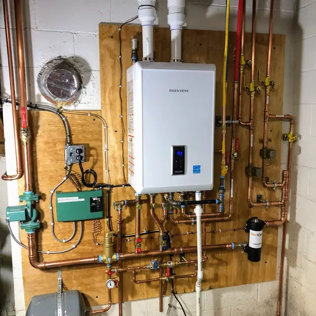 Boiler Service context for EST Heating & Cooling