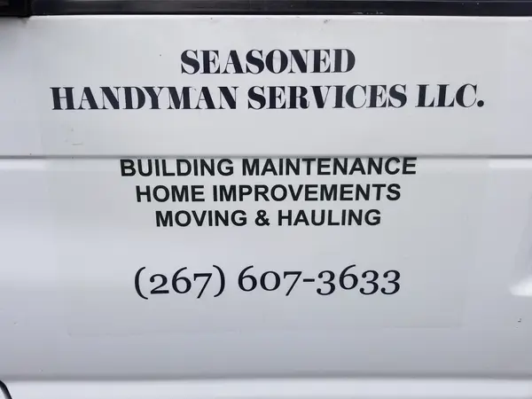 Seasoned Handyman service vehicle