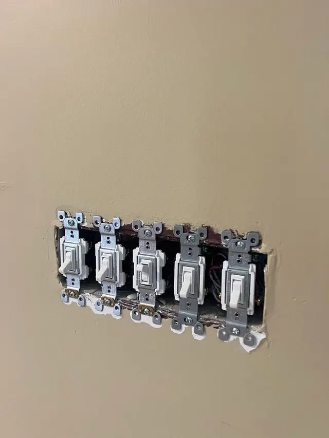 Lighting Installation context for MMM Master Electricians LLC
