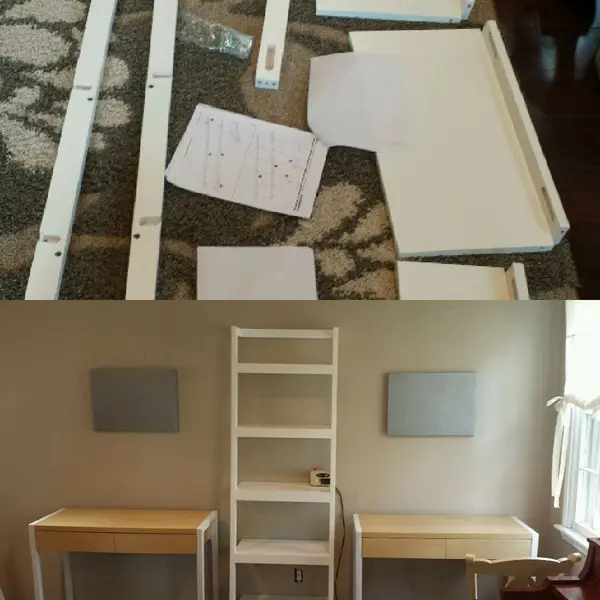 Built-in repair work
