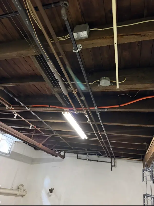 Basement ceiling work