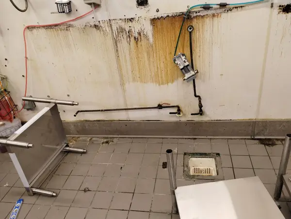 Plumbing fixture work in progress
