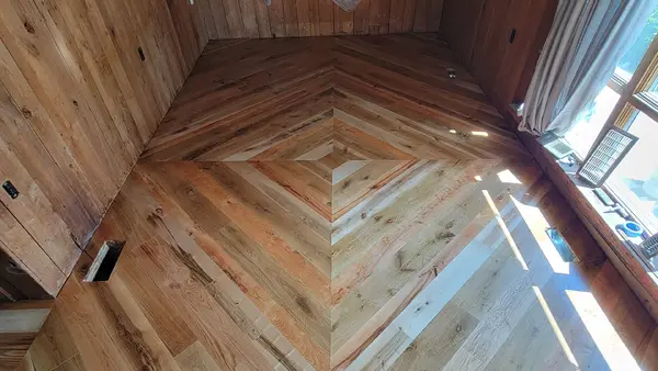 Herringbone floor