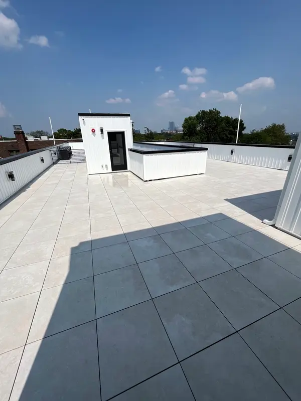 Rooftop tile surface