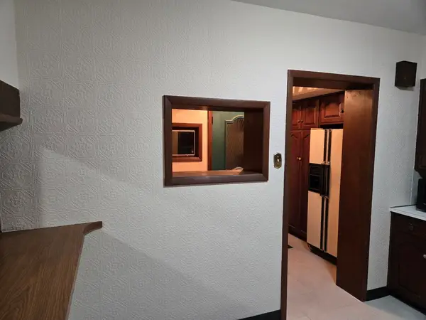 Painted wall and doorway
