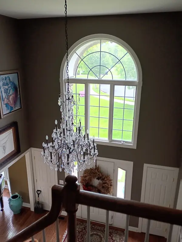 Stair hall painting