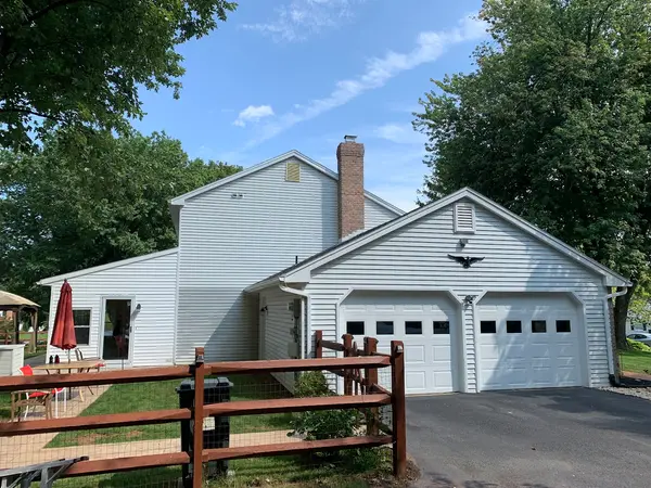 Garage and house exterior
