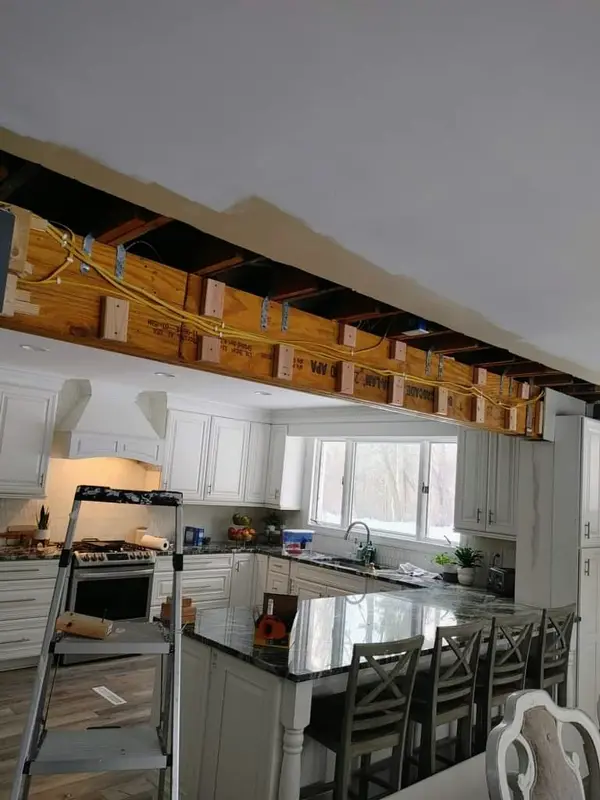 Kitchen ceiling work