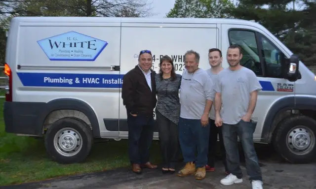 Air Conditioning Service context for R G White HVAC & Plumbing