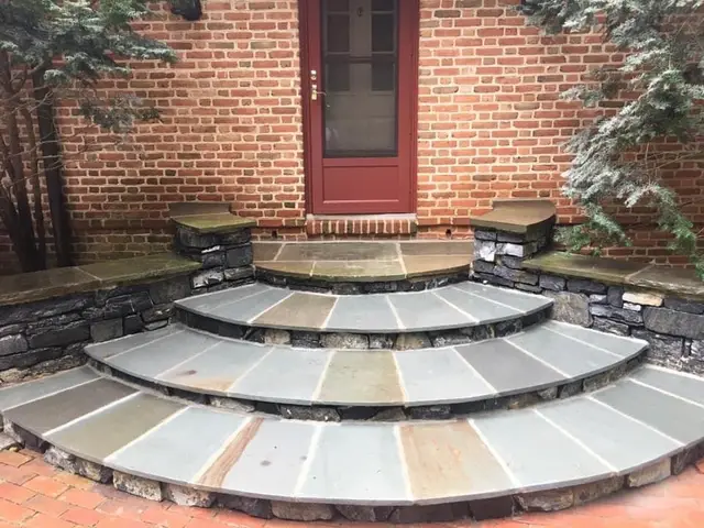 Stone Steps & Walkways context for New Creation Masonry LLC