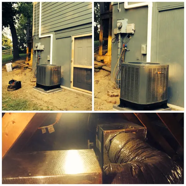 HVAC installation details