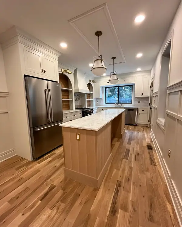 Completed South Philadelphia kitchen remodel by Almeida Home Remodeling