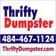 Thrifty Dumpster logo
