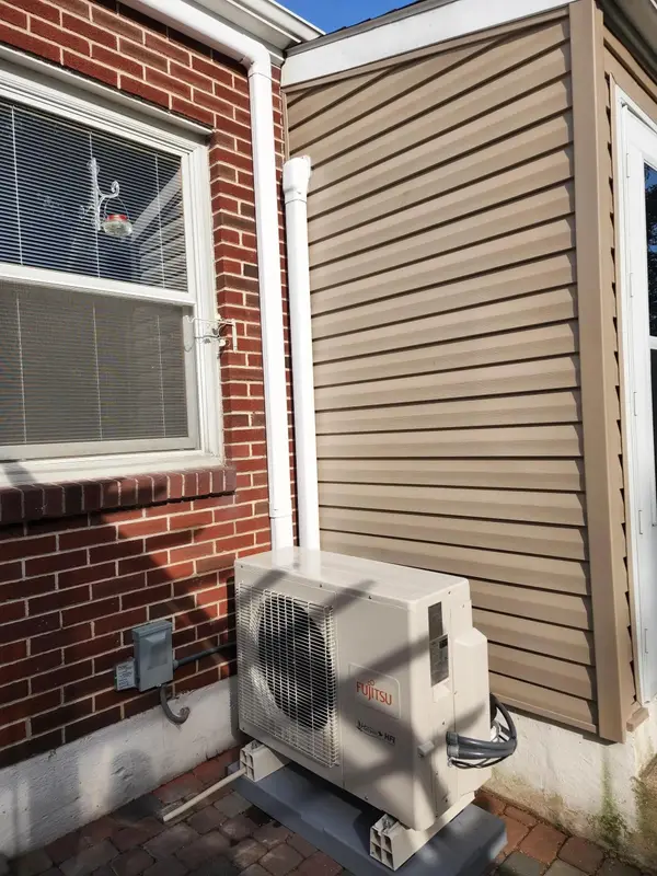 Ductless heat-pump outdoor unit