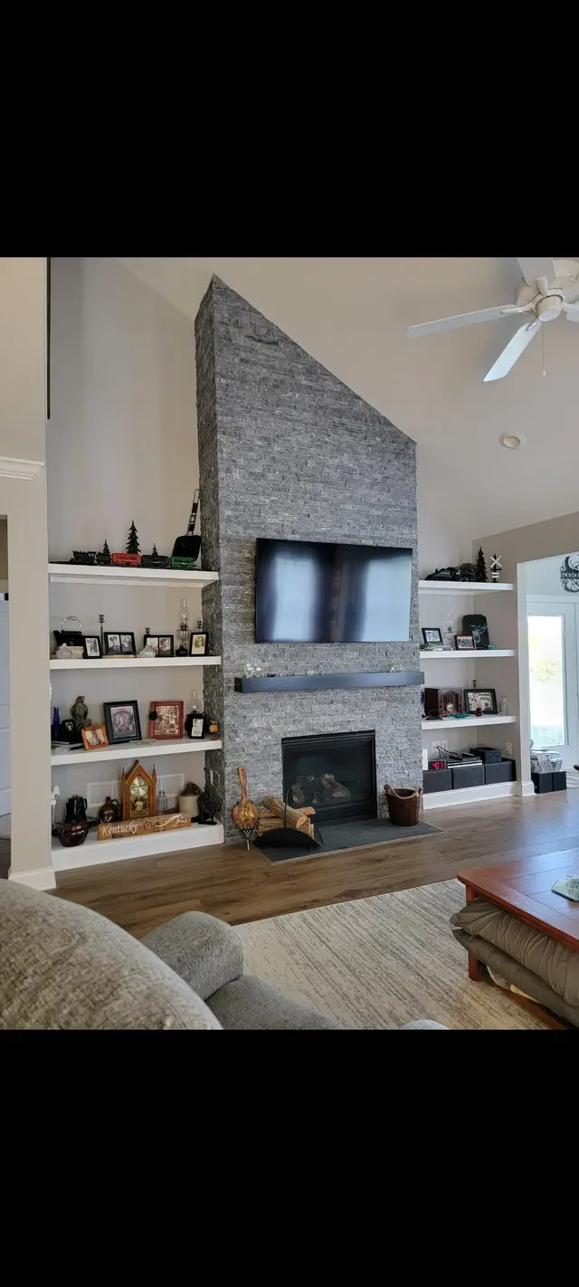 Stone Fireplaces context for Rock-it Masonry LLC