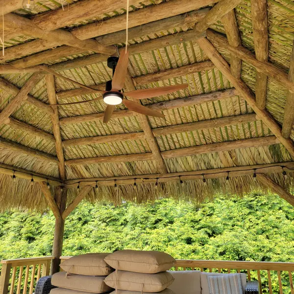 Covered outdoor room shown on the Joshua Myers profile