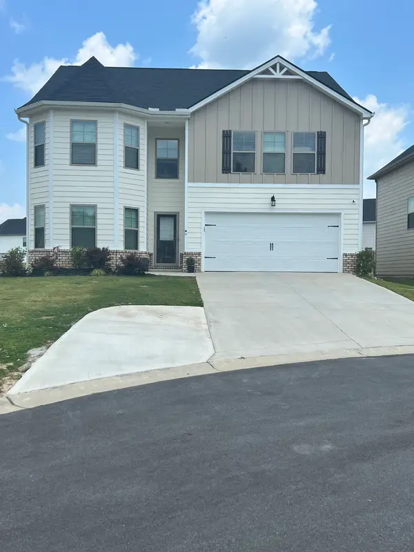 Driveway extension beside a garage