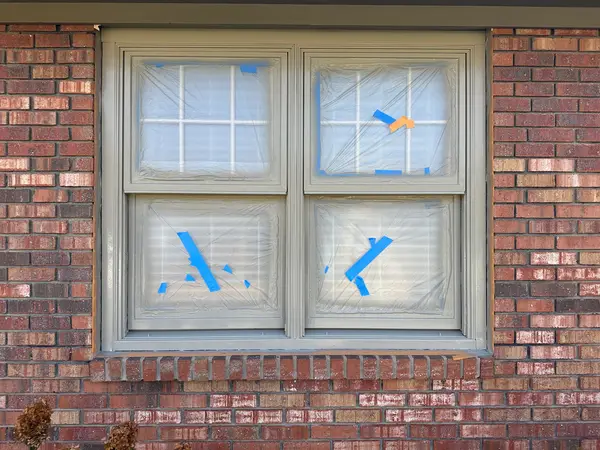 Window masking and trim preparation
