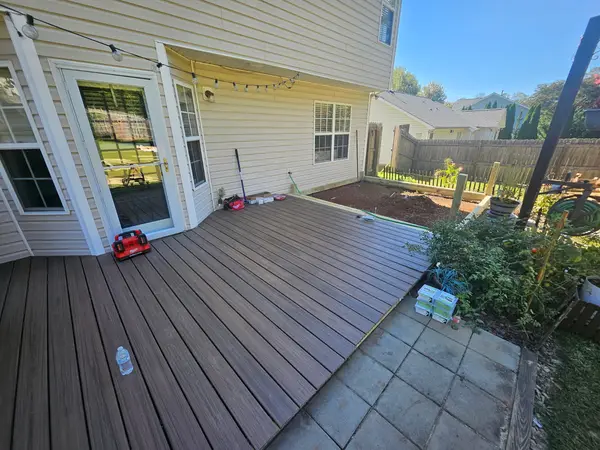 Composite deck surface