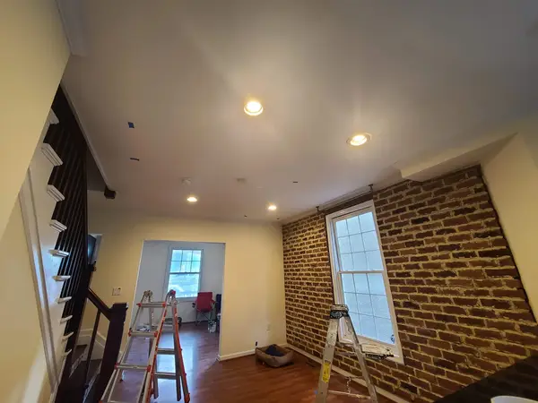 Kitchen renovation and ceiling lights
