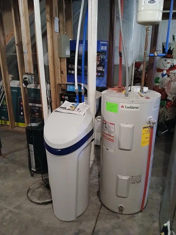 Water heater and treatment equipment