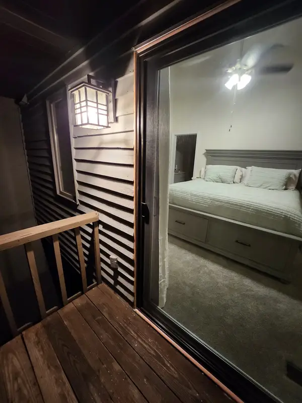 Exterior door and porch lighting