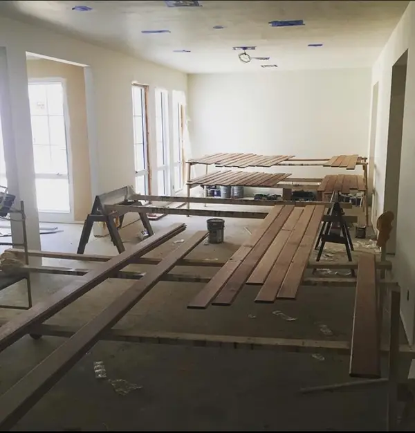 Interior painting workspace