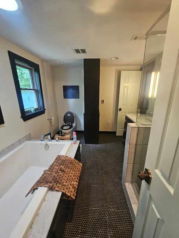 Bathroom renovation in progress