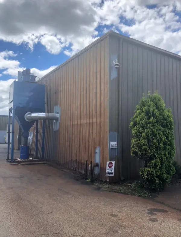Commercial metal exterior