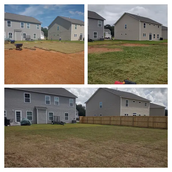 Landscape establishment at a new home