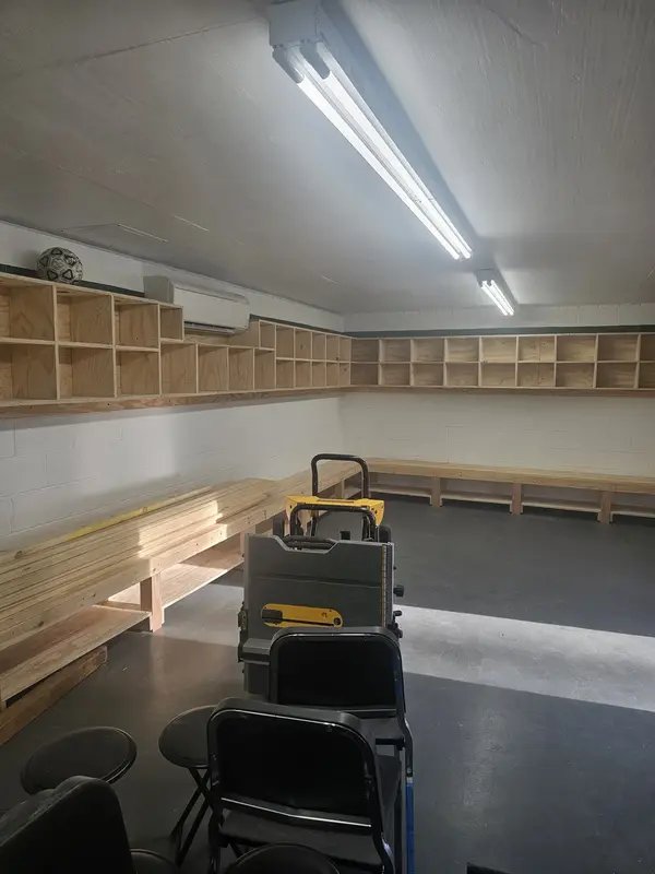 Storage and seating construction