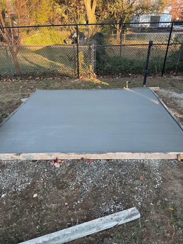 Concrete Pads & Walkways context for JR Concrete