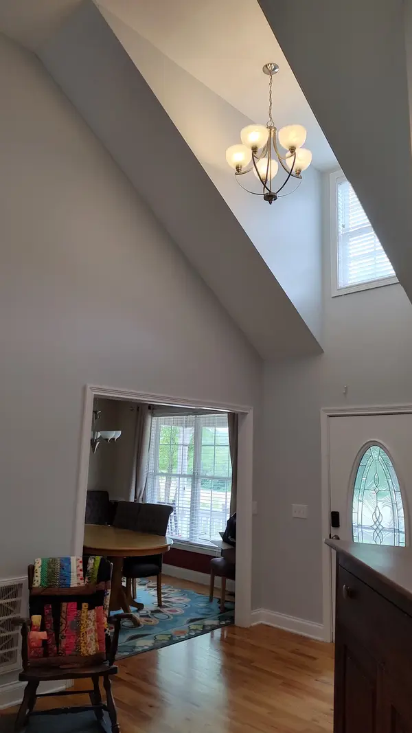 Tall foyer walls