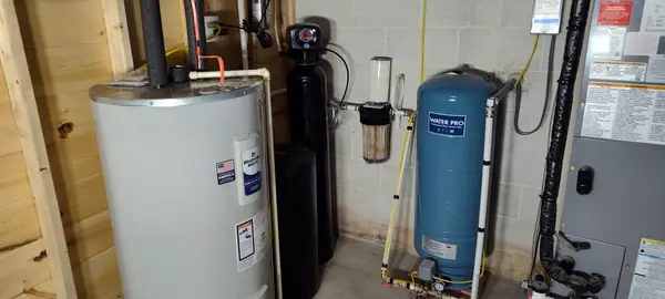 Water heater and water-treatment equipment