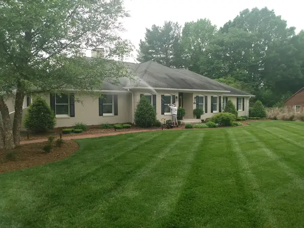 Single-story home and porch