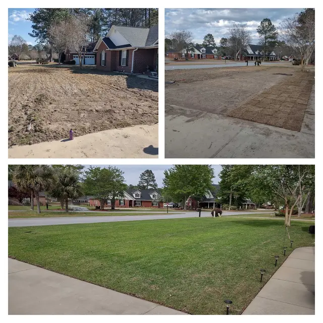 Grading & Dirt Work context for Hughes Lawn & Landscaping